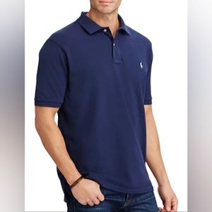 Polo Ralph Lauren Men's 100% Cotton Short Sleeve Navy Polo XL